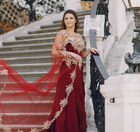 Venetia Lace Gown